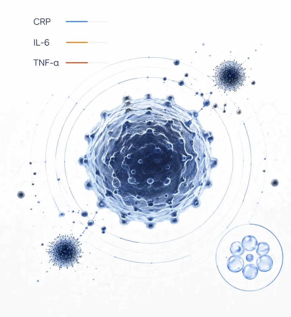 Inflammatory biomarker icon